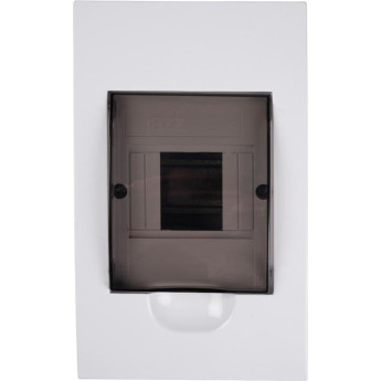 Бокс модульный PRO JAZZWAY 5071728 PDB/R 1004 WH (ЩРВ-П- 4) IP41 пластик встраиваемый
