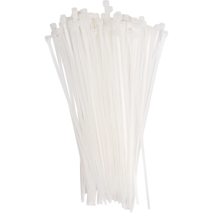 Хомут кабельный JAZZWAY 5053588 PCT 2,5х150-100WH PA6,6 (уп.100шт)