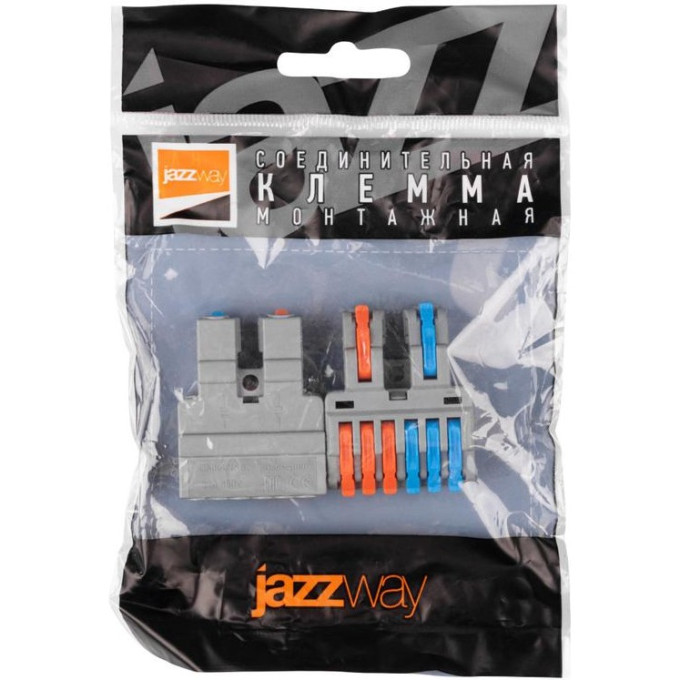Клемма монтажная JAZZWAY 5073784 СМК PTC-2P 4226 BL/2 450В 32А 0,08-2,5(4,0)кв.мм